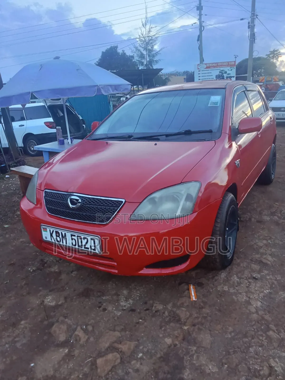 Toyota Corolla RunX 2005 Red