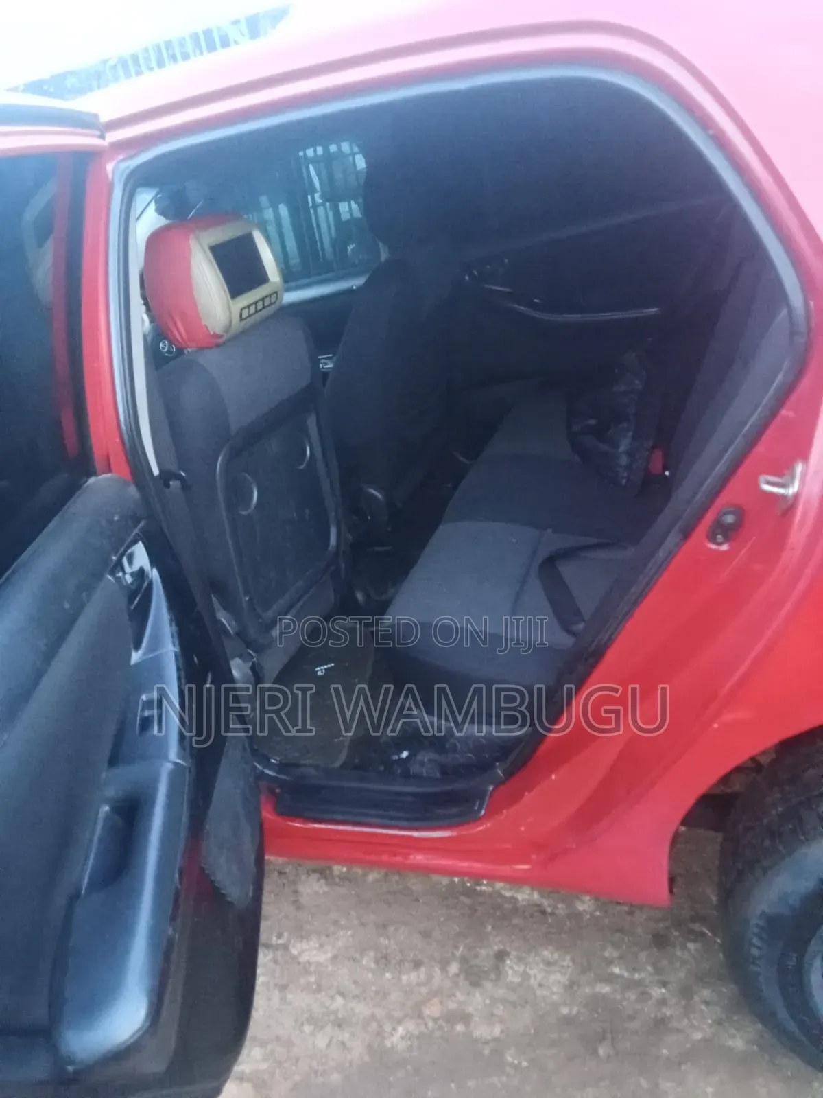 Toyota Corolla RunX 2005 Red