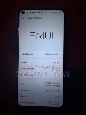 Huawei P40 Lite 128 GB Silver