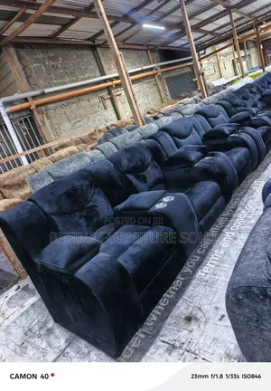 New Modern Semi-Permanent Recliner Sofa Set