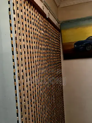 Wooden Beaded Curtain
