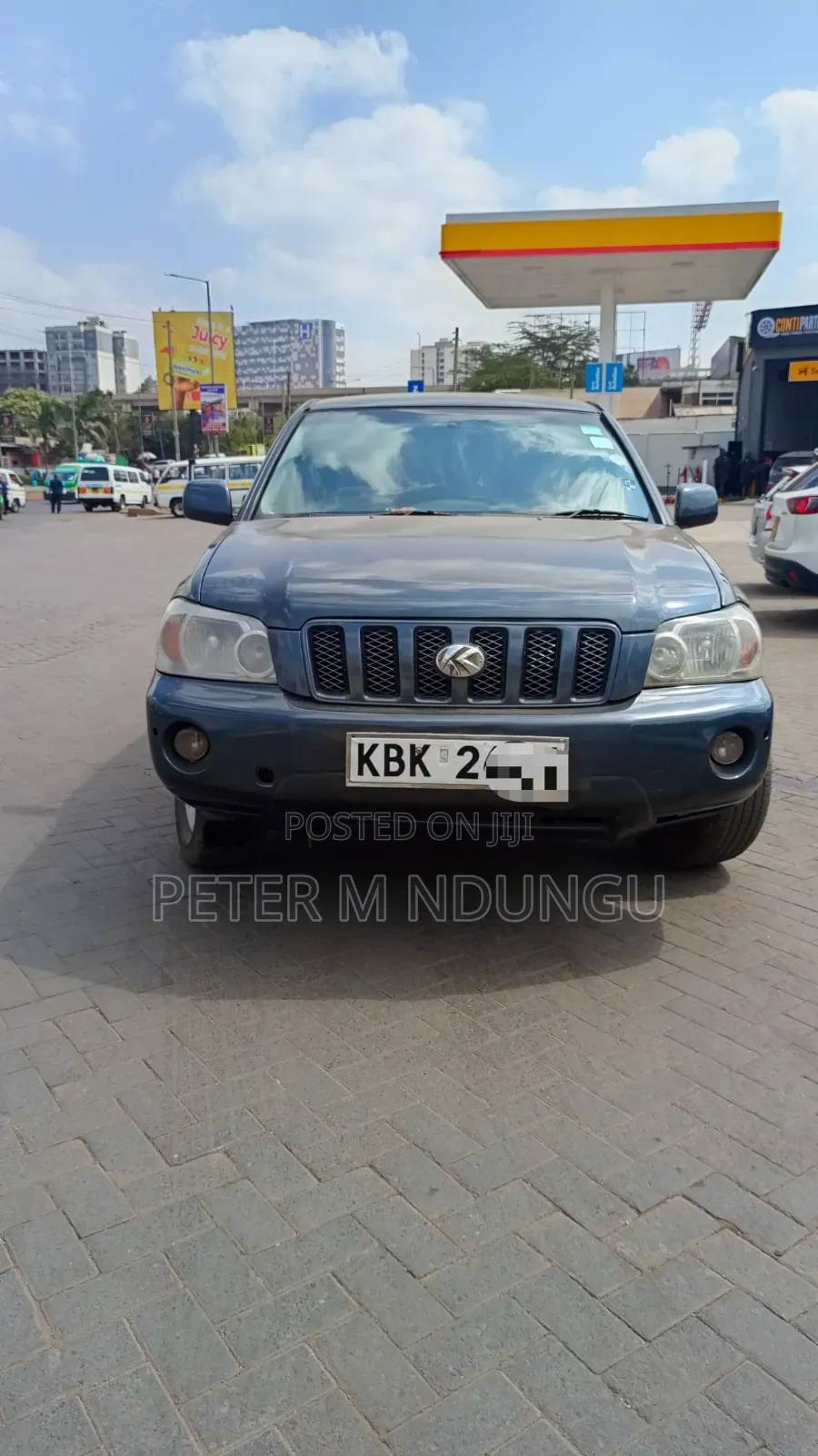 Toyota Kluger 2003 Black