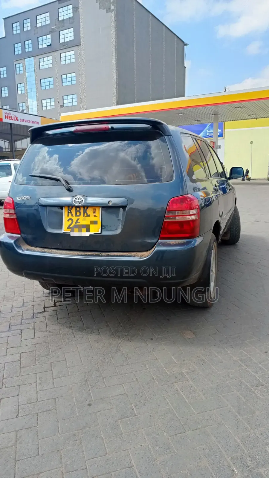 Toyota Kluger 2003 Black