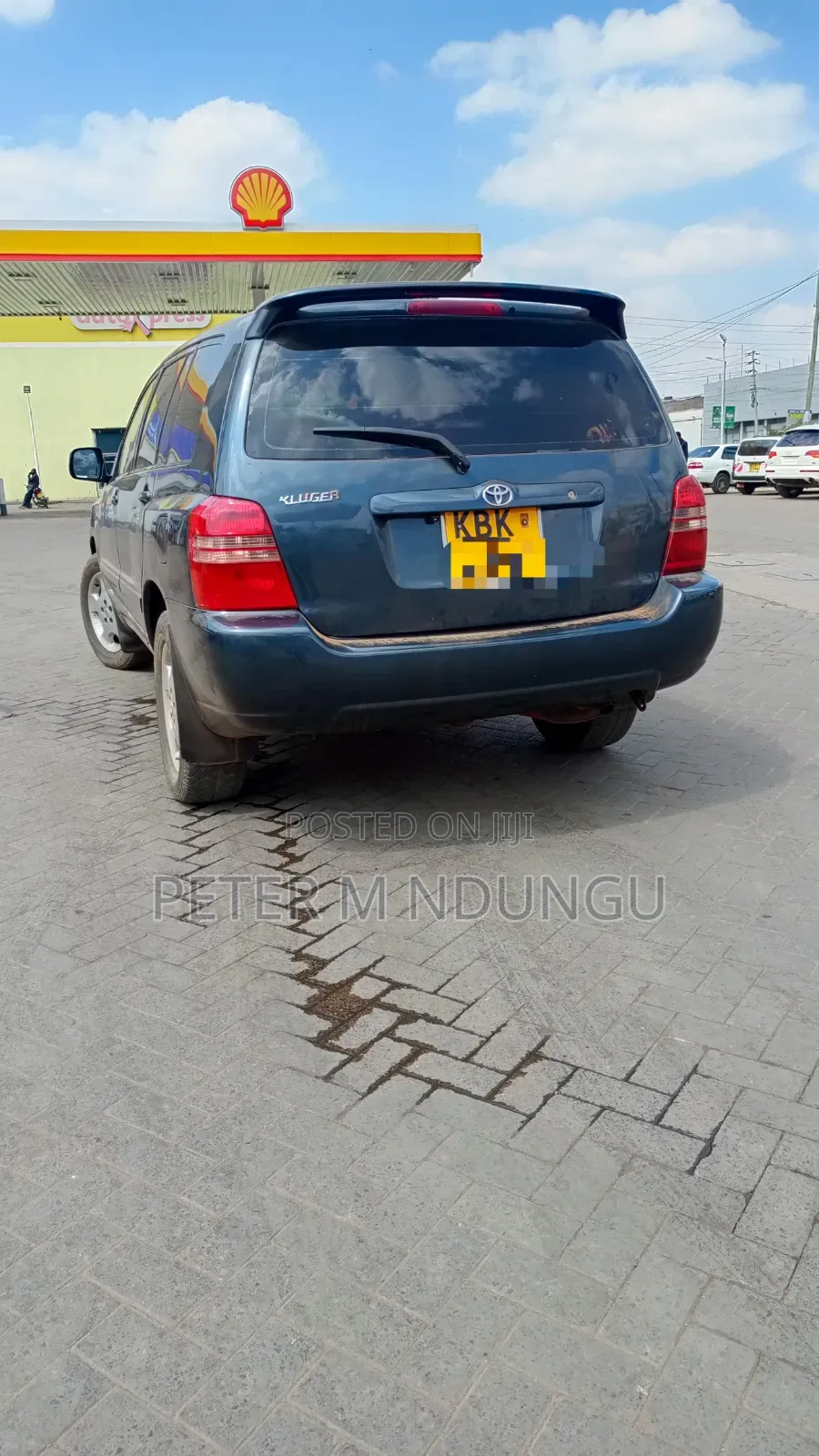 Toyota Kluger 2003 Black