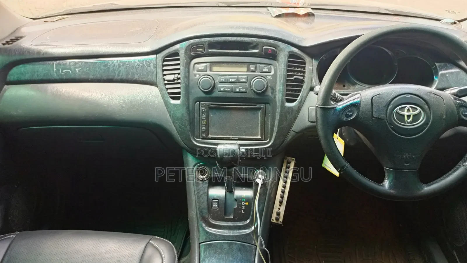 Toyota Kluger 2003 Black