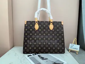 Monogram Designer Inspired Large Tote Bags