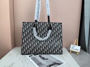 Monogram Designer Inspired Large Tote Bags