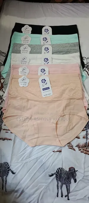 High Waist Cotton Panties