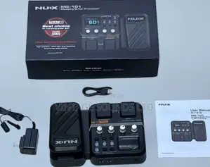 NUX MG-101 Compact Multi-Fx Pedal for Practice Streaming
