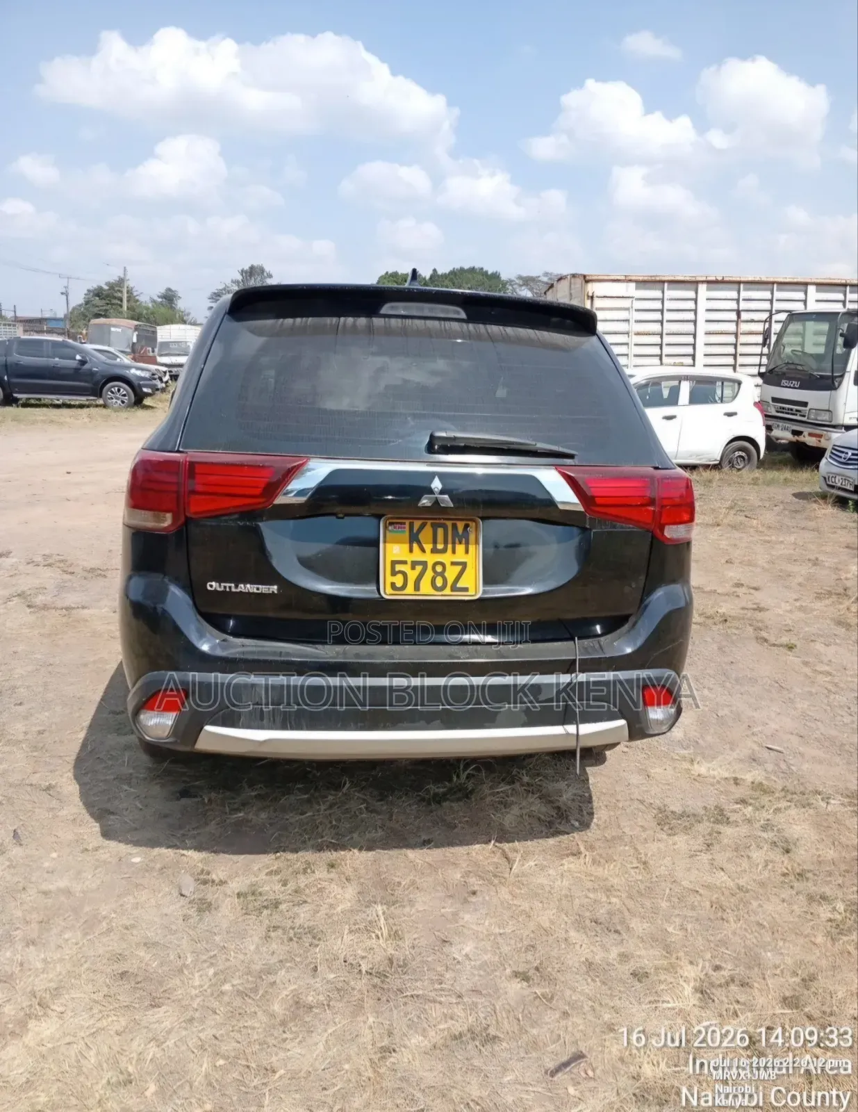 Mitsubishi Outlander 2016 Black