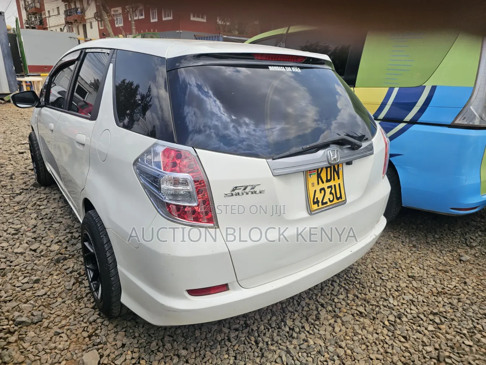Honda Fit Shuttle 2015 White