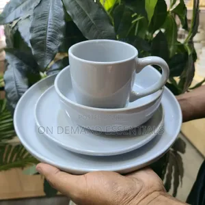 16pcs Grey Dinner Set