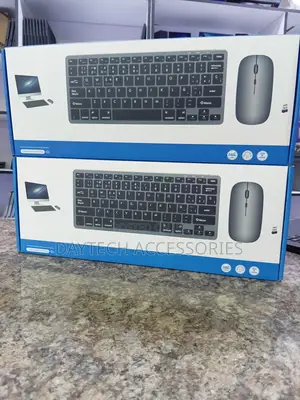 Rechargeable Wireless Keyboard and Mouse Combo Featuring a Slim Design