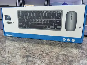 Rechargeable Wireless Keyboard and Mouse Kit Combo Set USB 2.4GHz