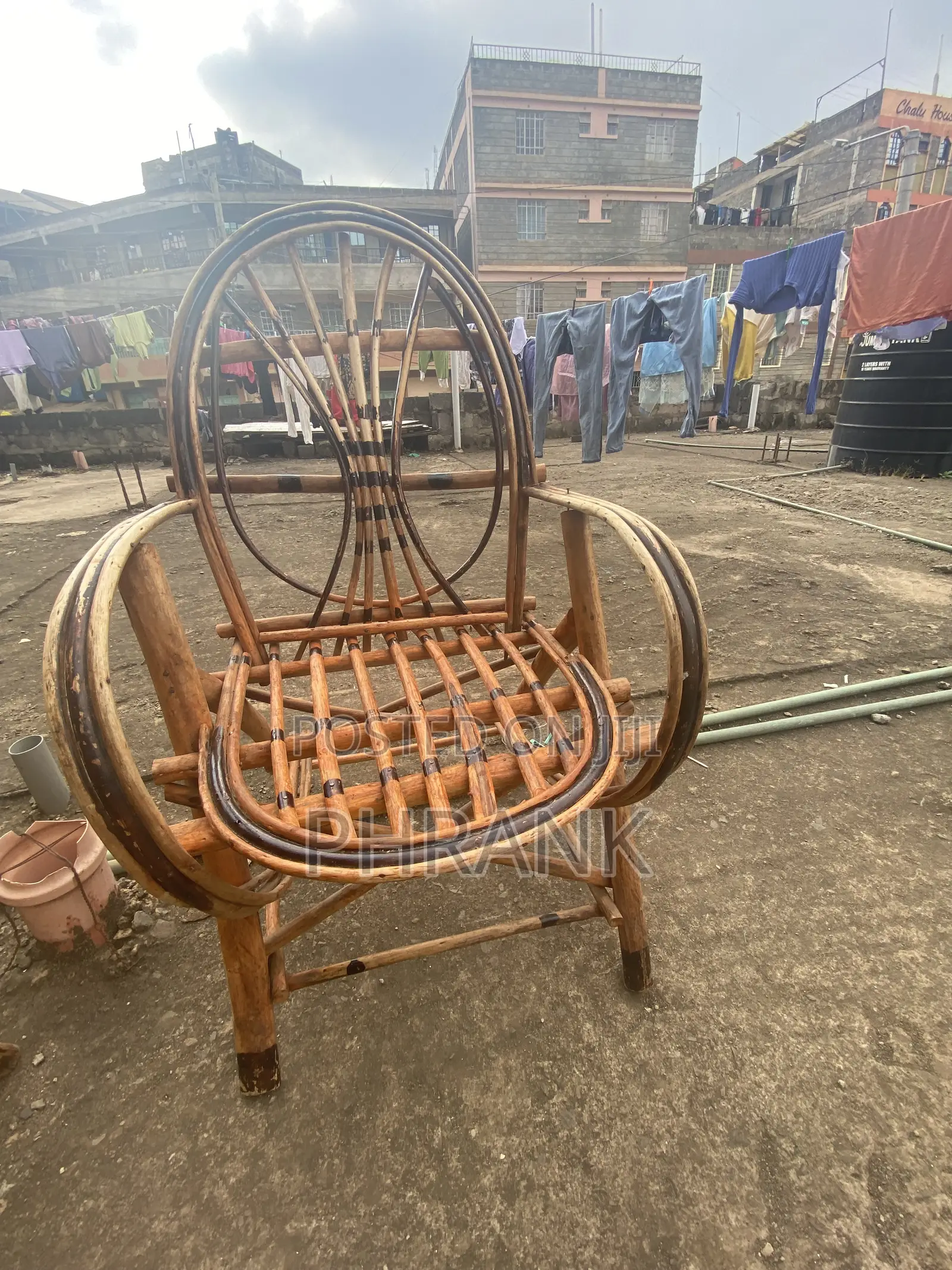 Balcony Chairs and a Table