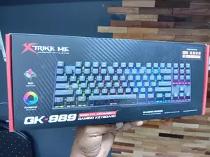 Xtrike Me GK-989A Tenkeyless (87-Key) Wired Mechanical Gaming Keyboard