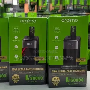 Oraimo PowerJet 501 *85W 50,000mAh* Ultra Fast Charging Power Bank