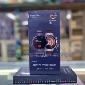 Hainoteko RW-75 Smartwatch for Men With 3 Straps