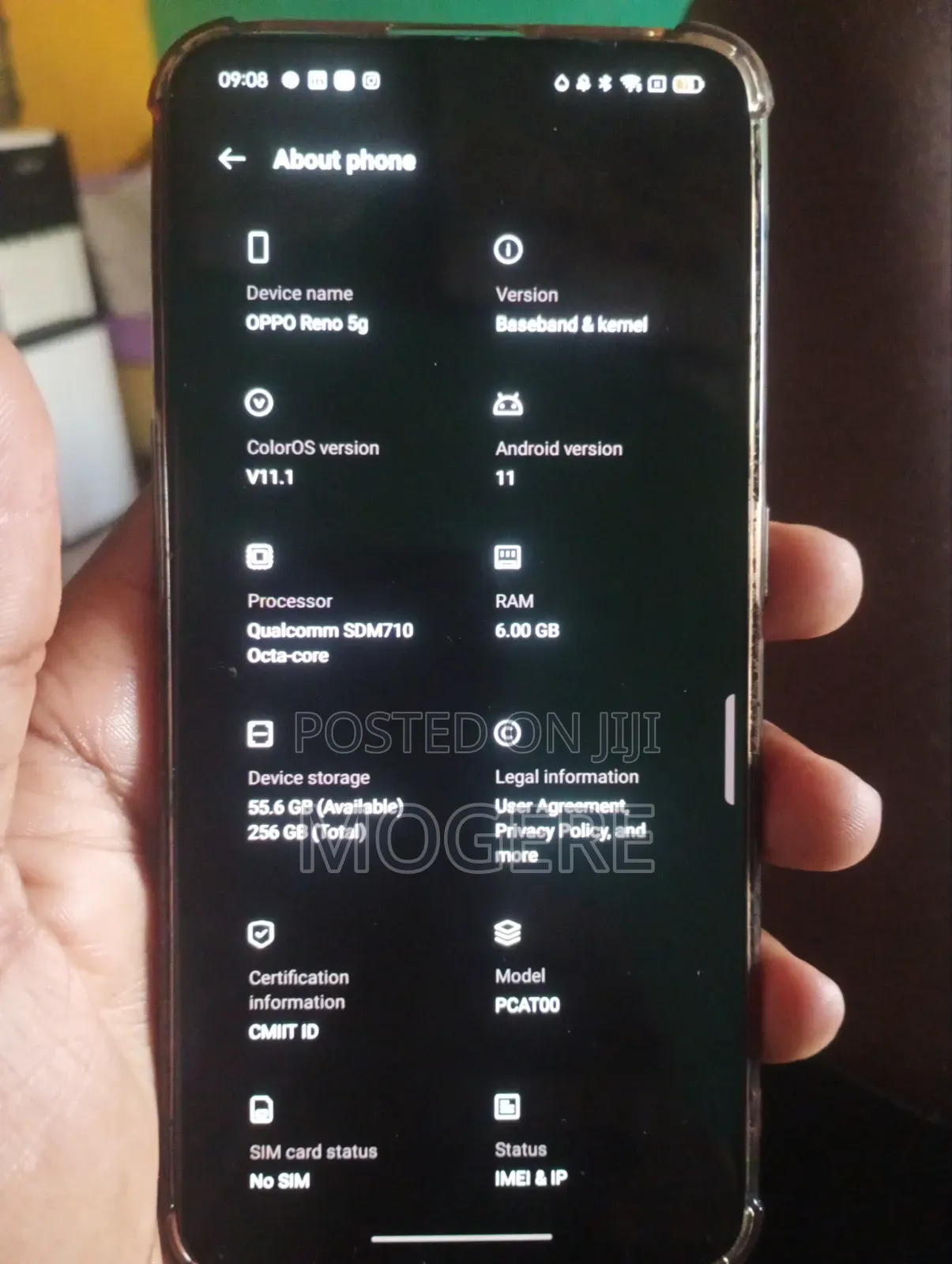 Oppo Reno 256 GB Black