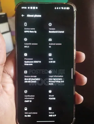 Oppo Reno 256 GB Black