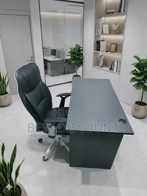 Executive Office Desk With Office Chair
