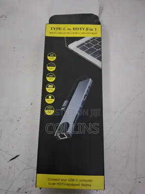 Type-C to HDTV 8 in 1 Adapter