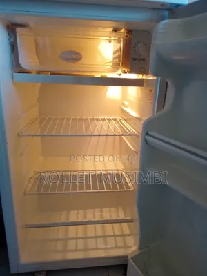 White LG Fridge