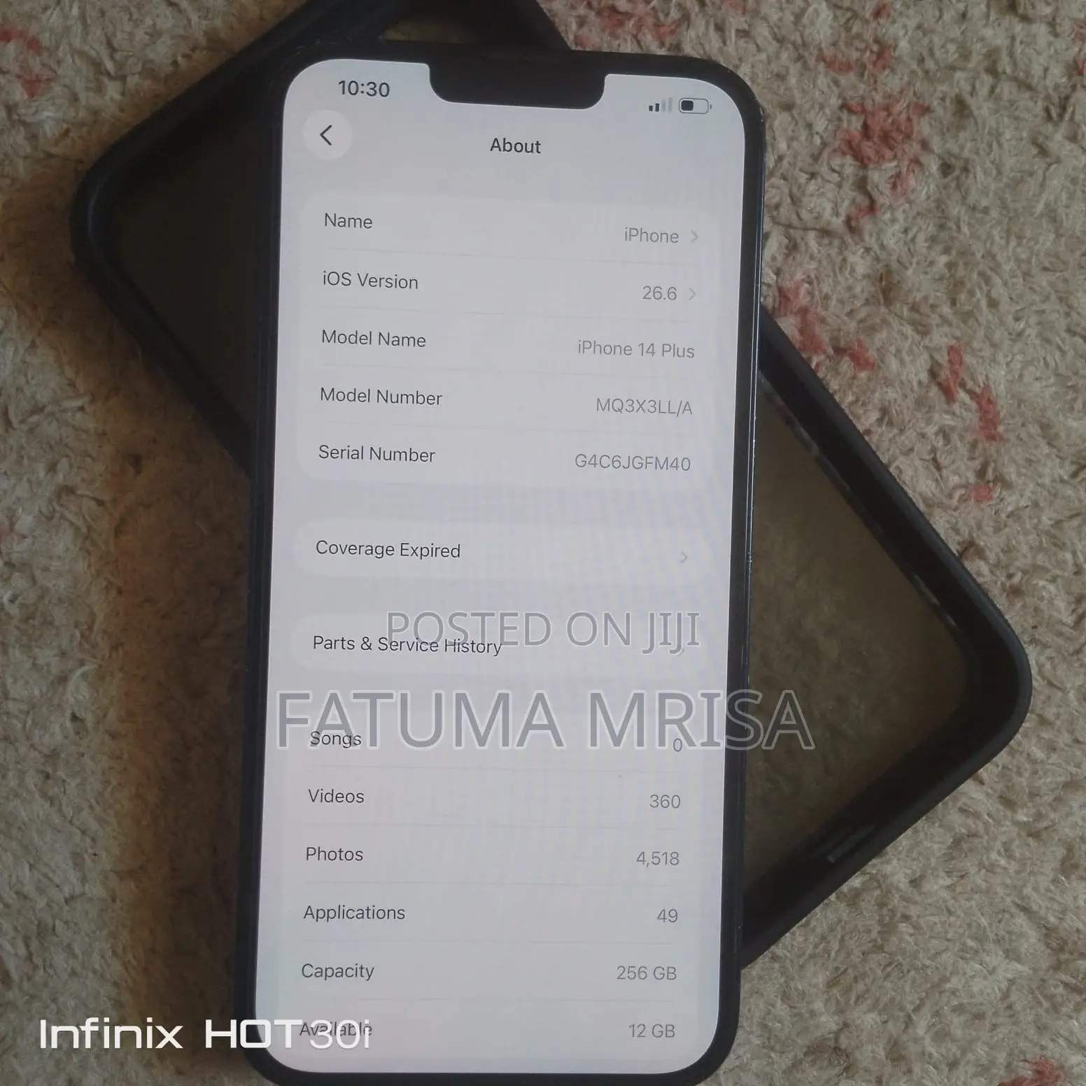 Apple iPhone 14 Plus 256 GB Blue
