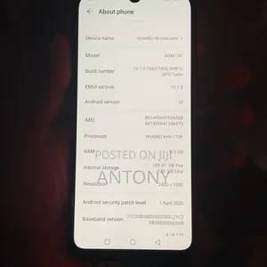 Huawei Honor Note 8 128 GB Black
