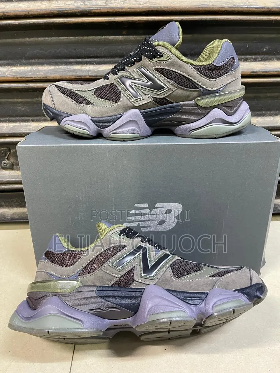 New Balance 9060 Green and Brown 40-45