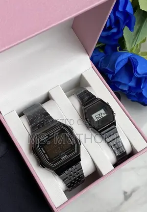 His Hers Casio Digital Matching Watch Sets