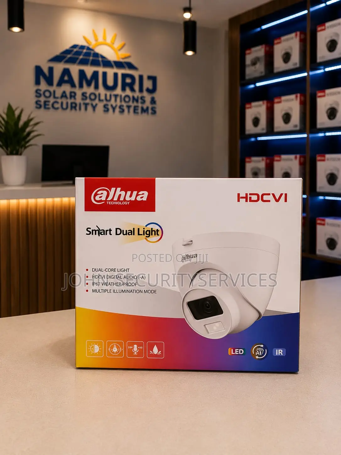 Dahua Smart Dual Light CCTV Camera | IP Security Camera | Night Vision