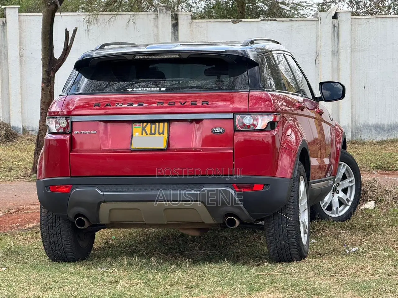 Land Rover Range Rover Evoque 2012 Red