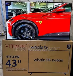 Vitron Whale 43 Inch Smart TV With 2 Ports USB