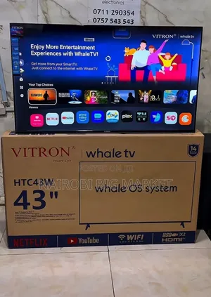 Vitron Whale 43 Inch Full Hd With Slim Flame