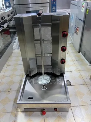 Stainless Steel 3 Burner Shawarma Machine