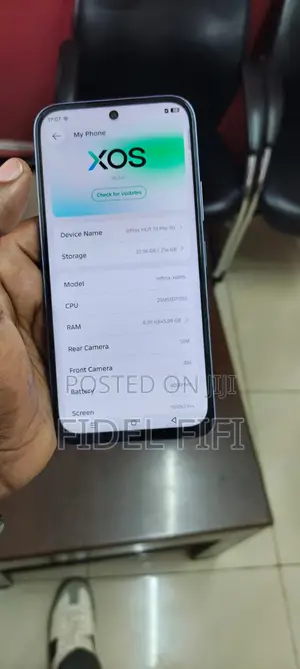 Infinix Hot 70 Pro 5G+ 256 GB Blue