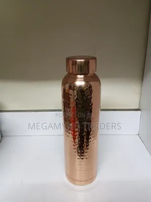 1 LTR Hammered Copper Water Bottle / Pure Copper Bottle