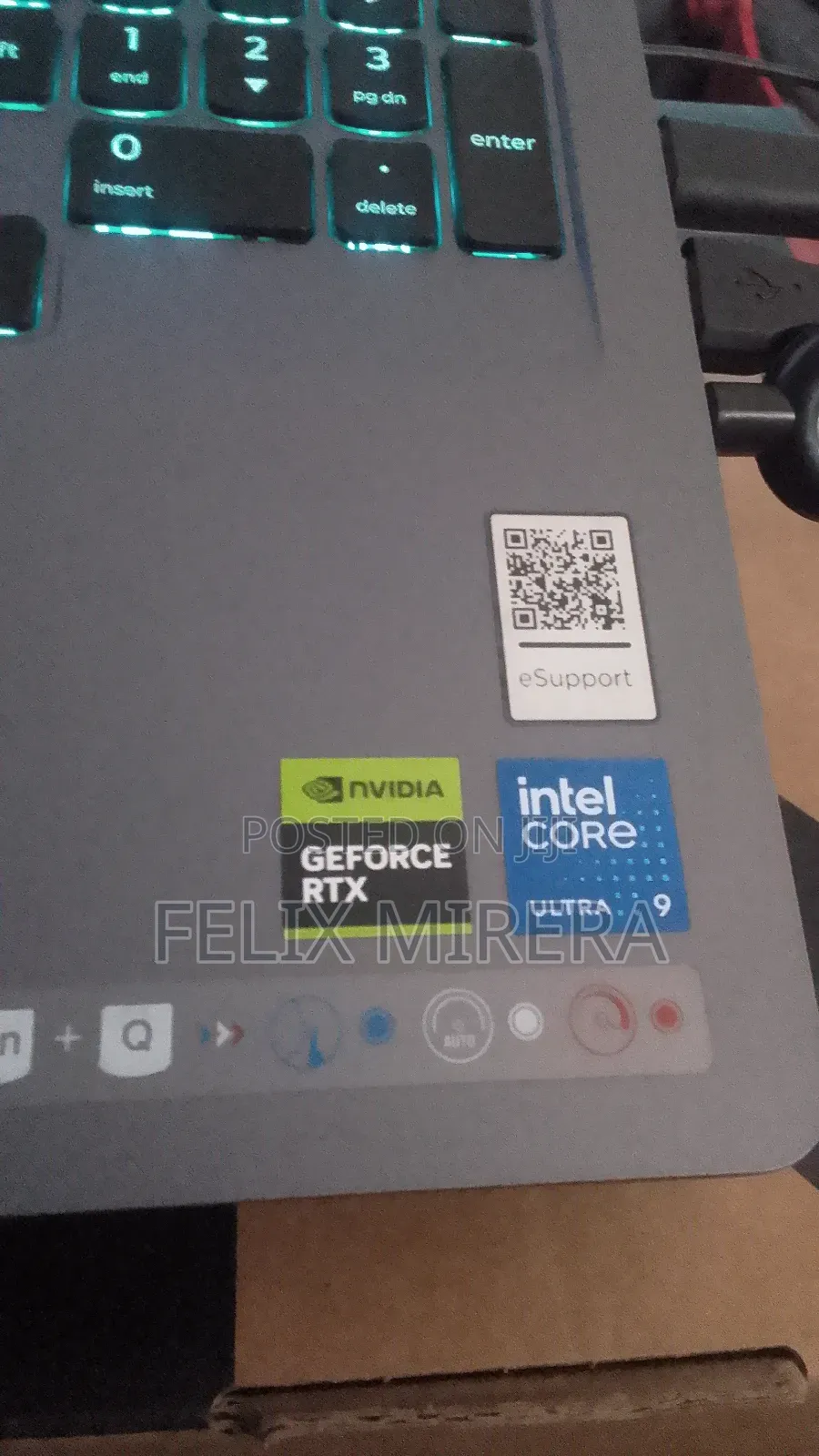 Laptop Lenovo Legion 5 32GB Intel Core Ultra 9 SSD 1T