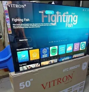50 Inch Qled Vitron Television Built in Decorder Free to Air