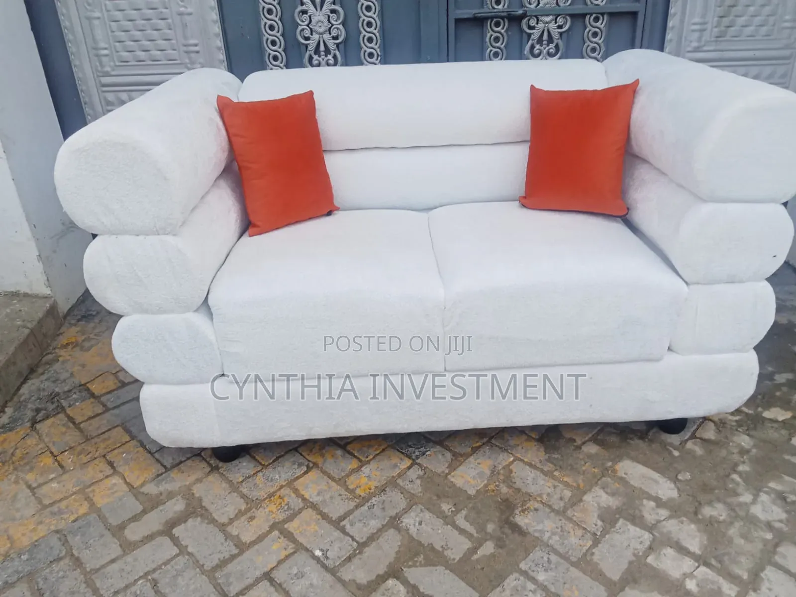 Pure White 2 Seater Sofa