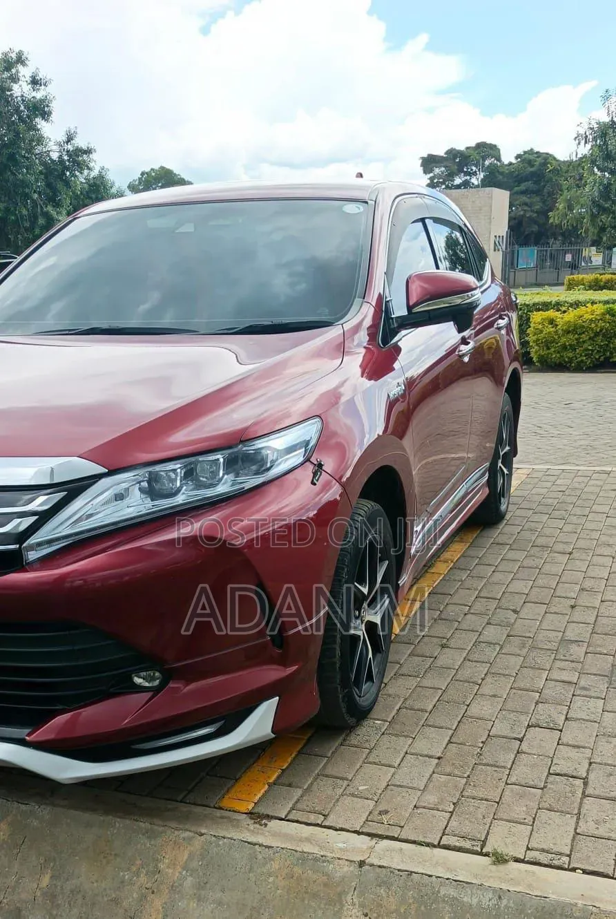 Toyota Harrier 2018 Red