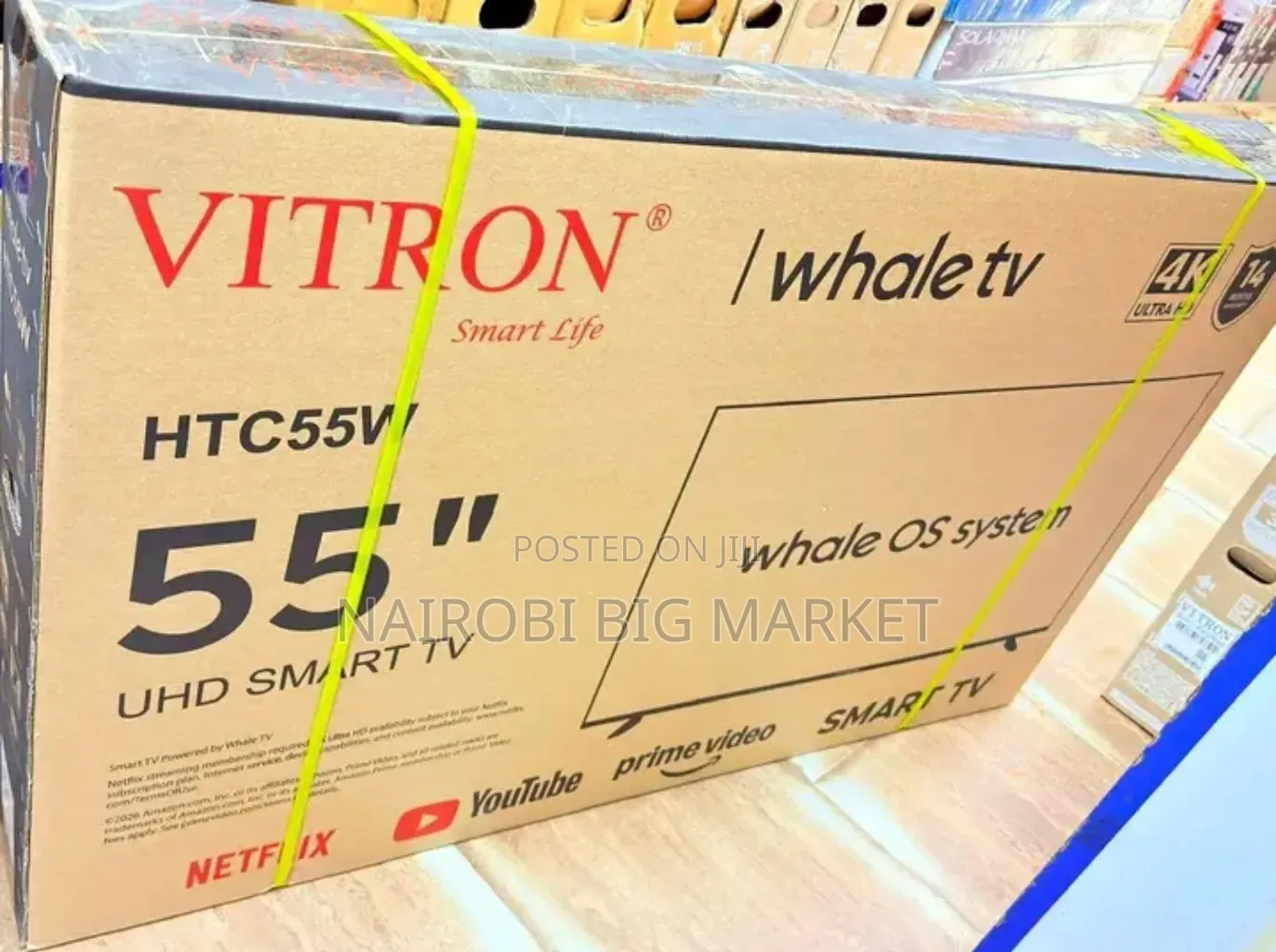 Vitron 55 Inches Whale TV