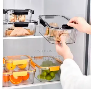 Acrylic Airtight Storage Containers Set | 3 Sizes