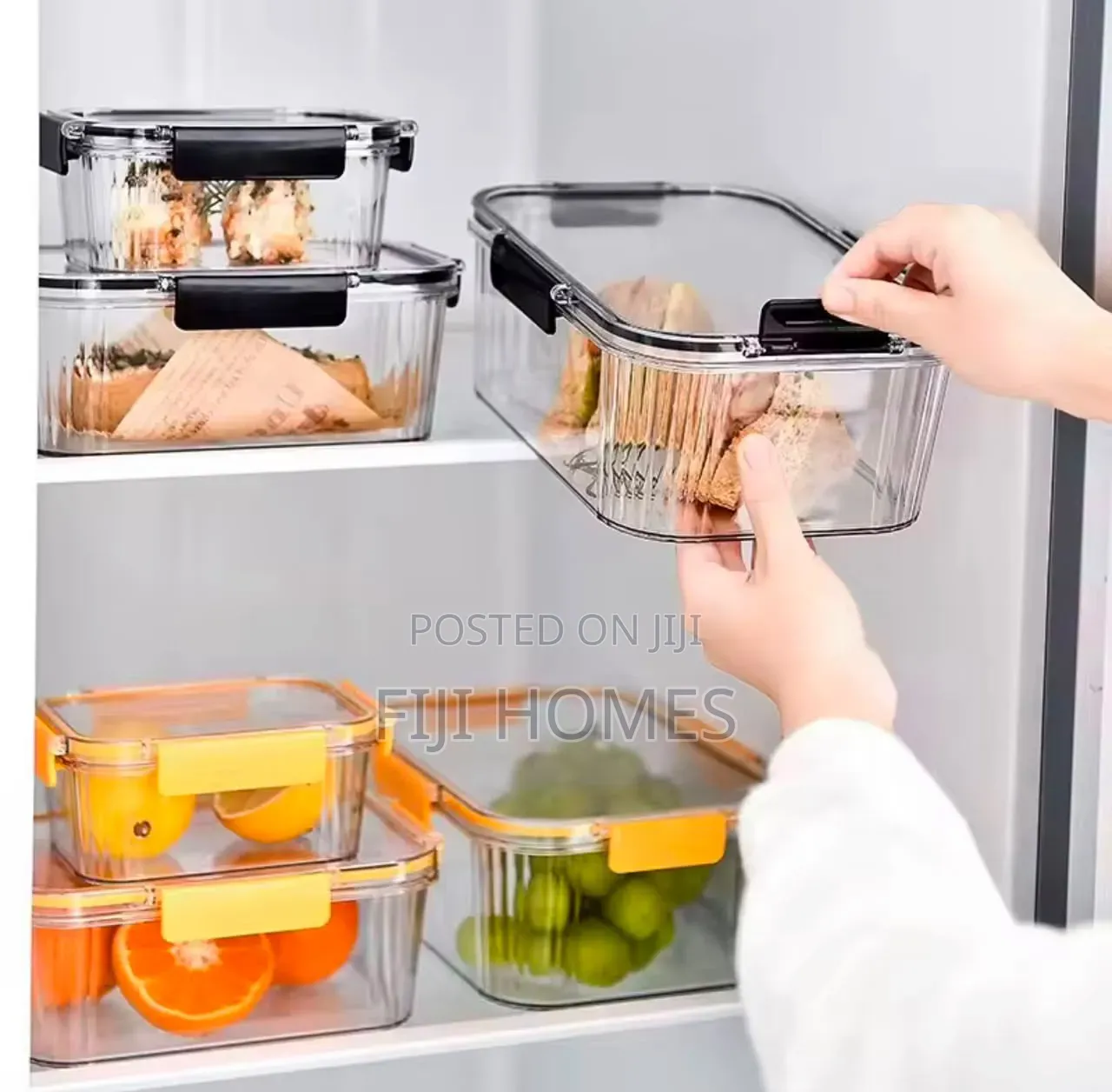 Acrylic Airtight Storage Containers Set | 3 Sizes