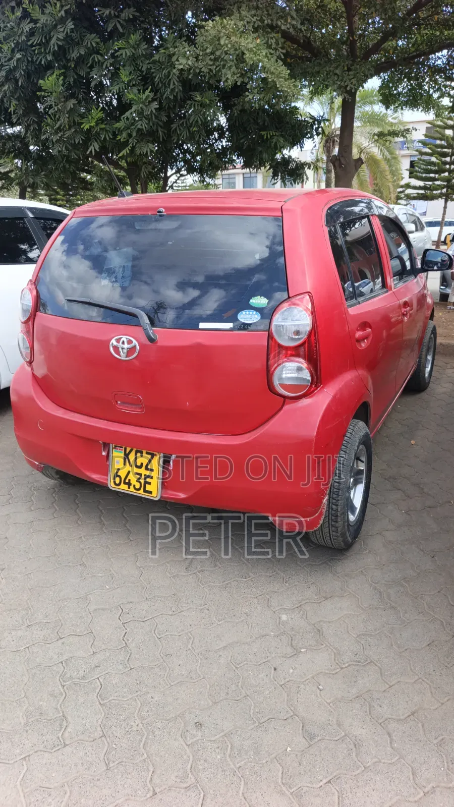 Toyota Passo 2012 Red