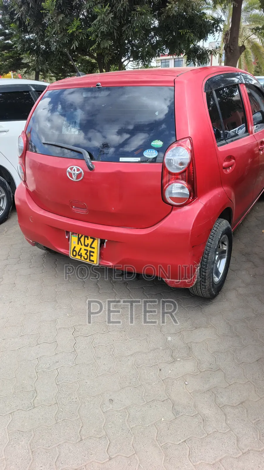Toyota Passo 2012 Red