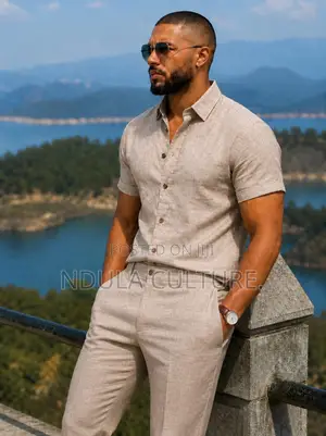 Linen Suit With Trousers