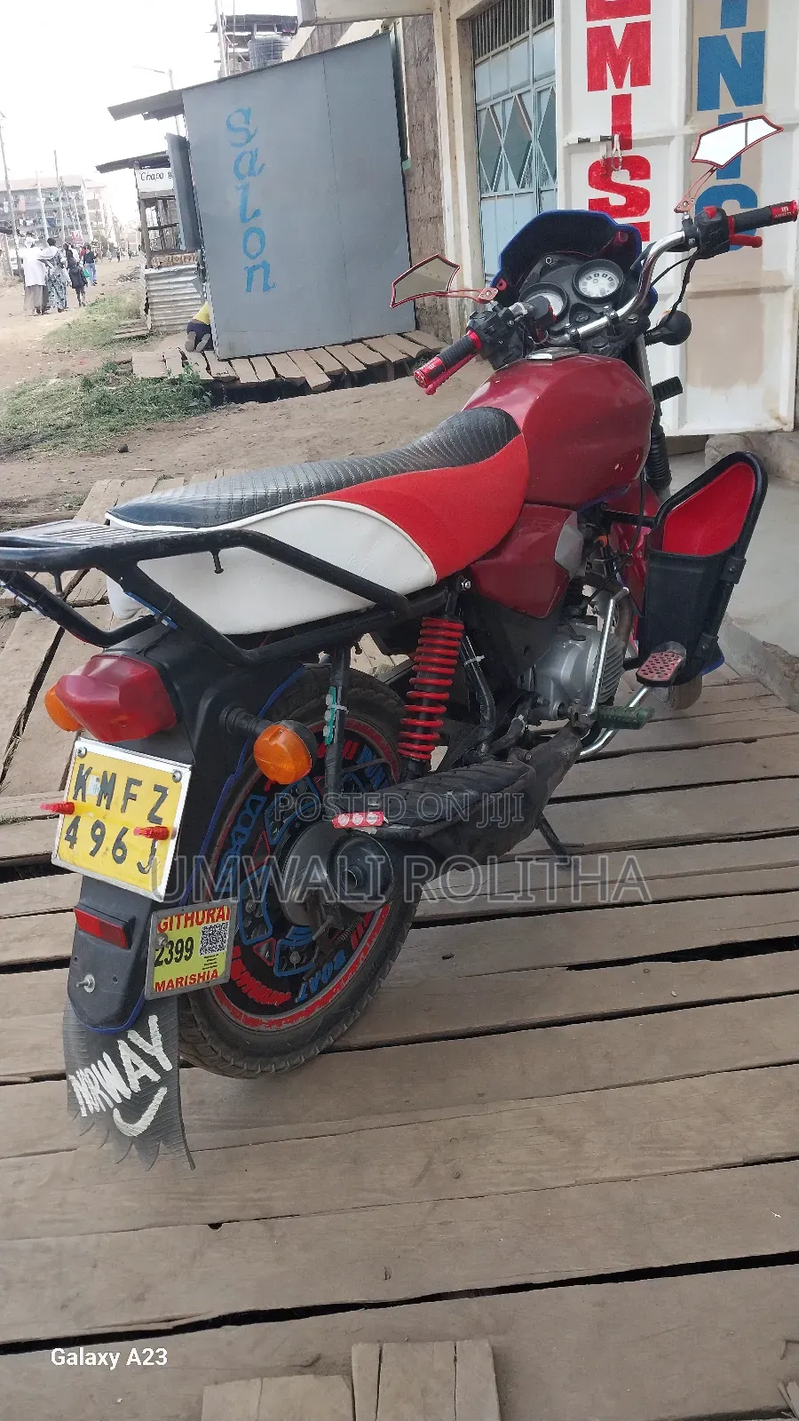 TVS HLX Plus ES 2023 Red