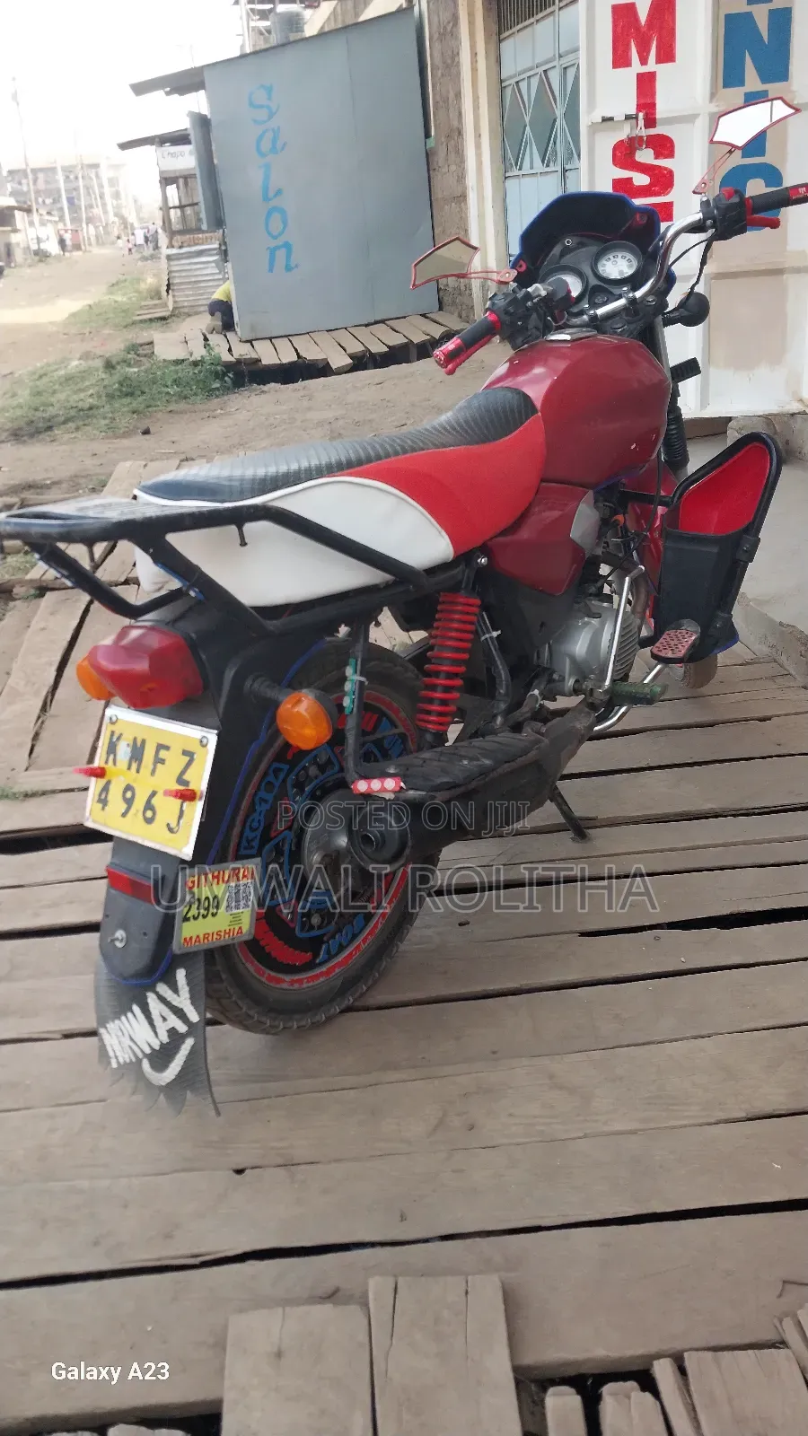 TVS HLX Plus ES 2023 Red